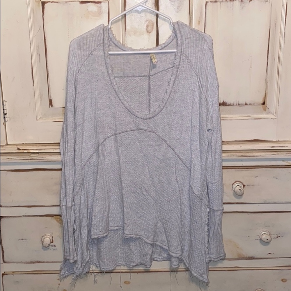 Free People Grey Sweater